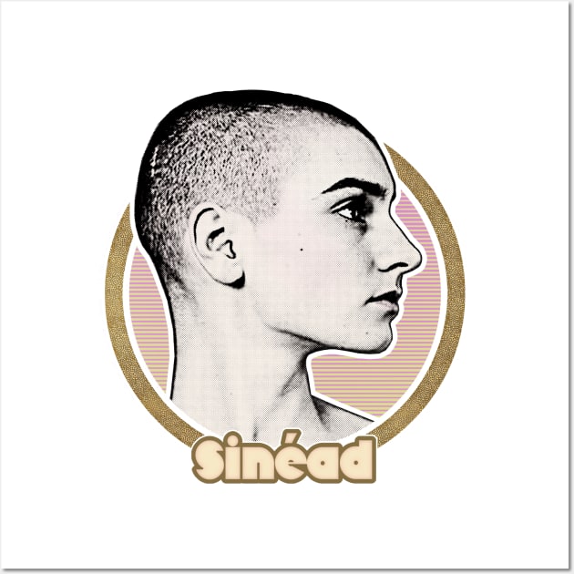 Sinead O'Connor //// Retro Style Aesthetic Design Wall Art by DankFutura